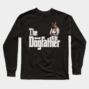 The Dogfather German Shepherd Dog Judo Karate Long Sleeve T-Shirt